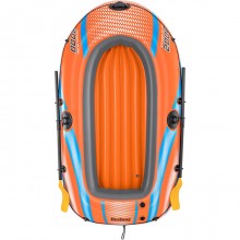 Canotto gonfiabile Kondor 2000 Elite gommone con remi pompa Bestway 196x106cm