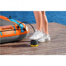 Canotto gonfiabile Kondor 2000 Elite gommone con remi pompa Bestway 196x106cm