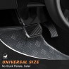 Set 4 tappetini universali effetto metallico argento auto tuning sp...