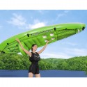 Canoa gonfiabile Bestway Hydroforce x1 Kayak da pesca 285x92 cm 65097 150kg