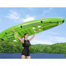 Canoa gonfiabile Bestway Hydroforce x1 Kayak da pesca 285x92 cm 65097 150kg