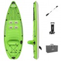 Canoa gonfiabile Bestway Hydroforce x1 Kayak da pesca 285x92 cm 65097 150kg