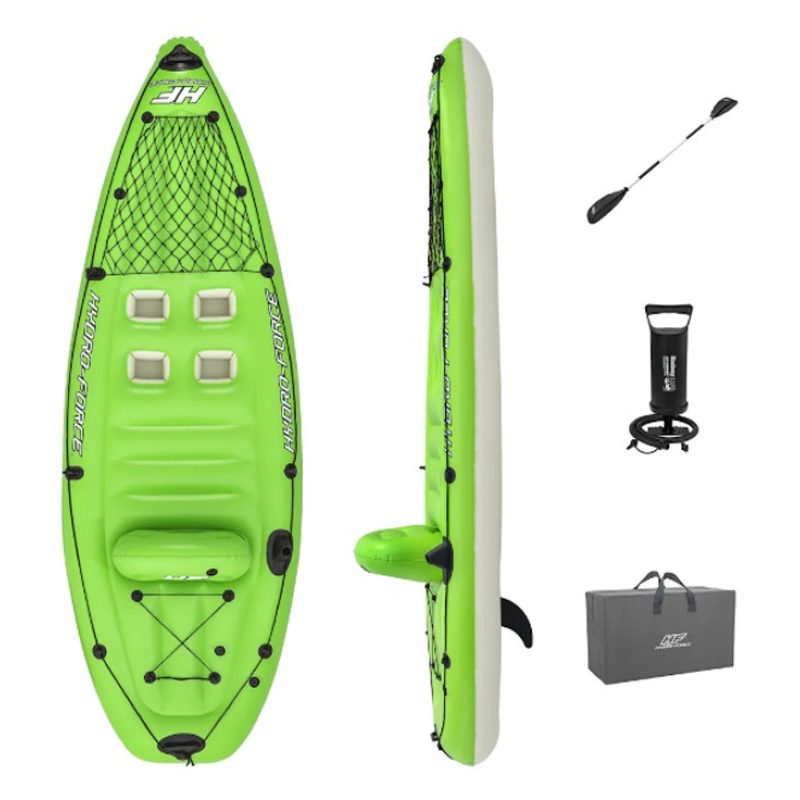 Bestway Canoa gonfiabile Bestway Hydroforce x1 Kayak da pesca 285x9...