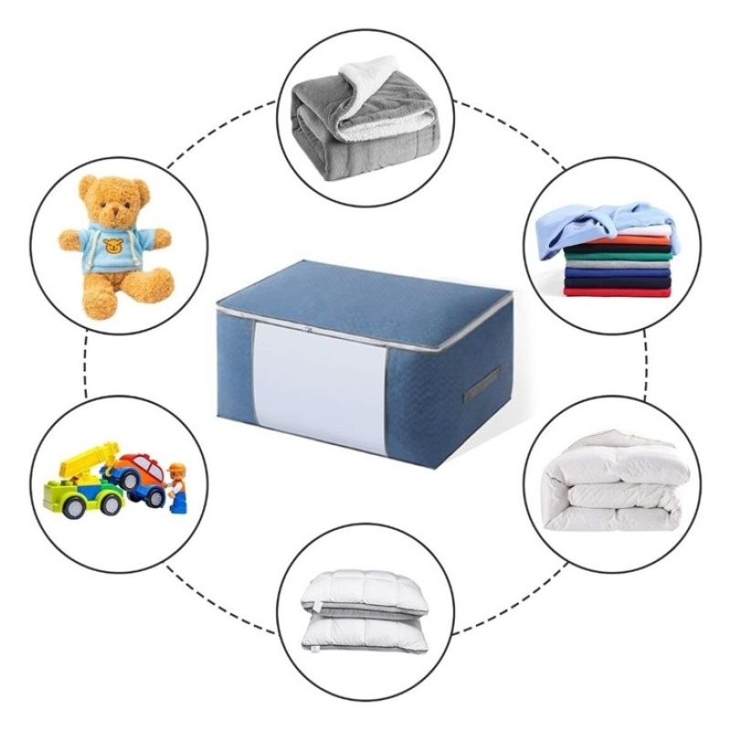 Kmt Style Box Scatola 6PZ Salvaspazio Portatutto Vestiti Armadio Or...