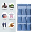 6x Organizzatore da appendere con 9 tasche organizer parete multiuso scarpiera