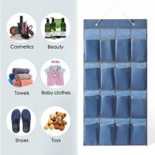 Organizzatore da appendere con 16 tasche organizer da parete multiuso scarpiera