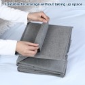 Organizer 2PZ armadio guardaroba salva spazio 4 ripiani portaoggetti 80x30x30 cm