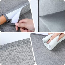 Organizer 2PZ armadio guardaroba salva spazio 4 ripiani portaoggetti 80x30x30 cm