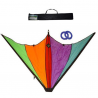 Hongu Aquilone acrobatico Pro 2 Maniglie 160 x 80cm Divertimento Es...