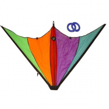 Aquilone acrobatico Pro 2 Maniglie 160 x 80cm Divertimento Estate principianti