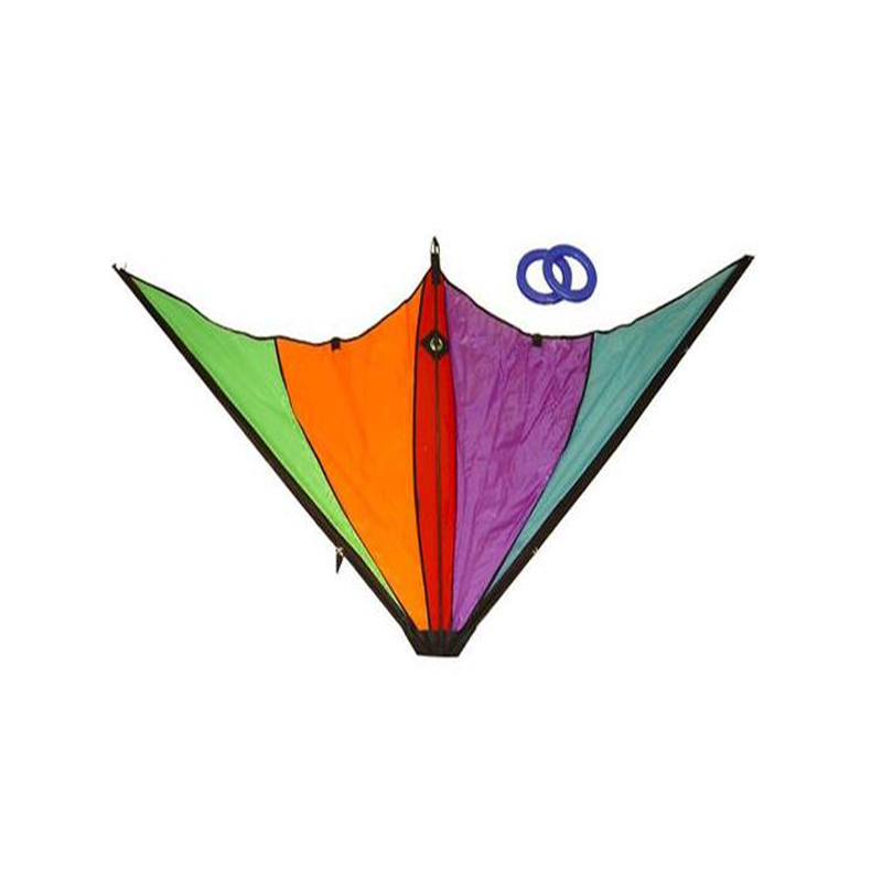 Hongu Aquilone acrobatico Pro 2 Maniglie 115 x 50cm Divertimento Es...