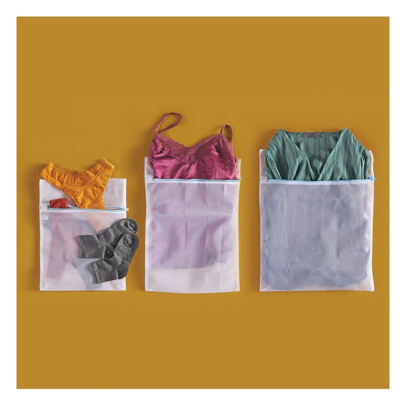 Kmt Style Lavaggio sacchetto 12PZ retina per sacco lavatrice per bi...