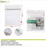 Kmt Style Lavaggio sacchetto 12PZ retina per sacco lavatrice per bi...