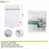 Kmt Style Lavaggio sacchetto 12PZ retina per sacco lavatrice per bi...