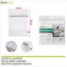 Kmt Style Lavaggio sacchetto 12PZ retina per sacco lavatrice per bi...