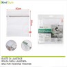 Kmt Style Lavaggio sacchetto 12PZ retina per sacco lavatrice per bi...