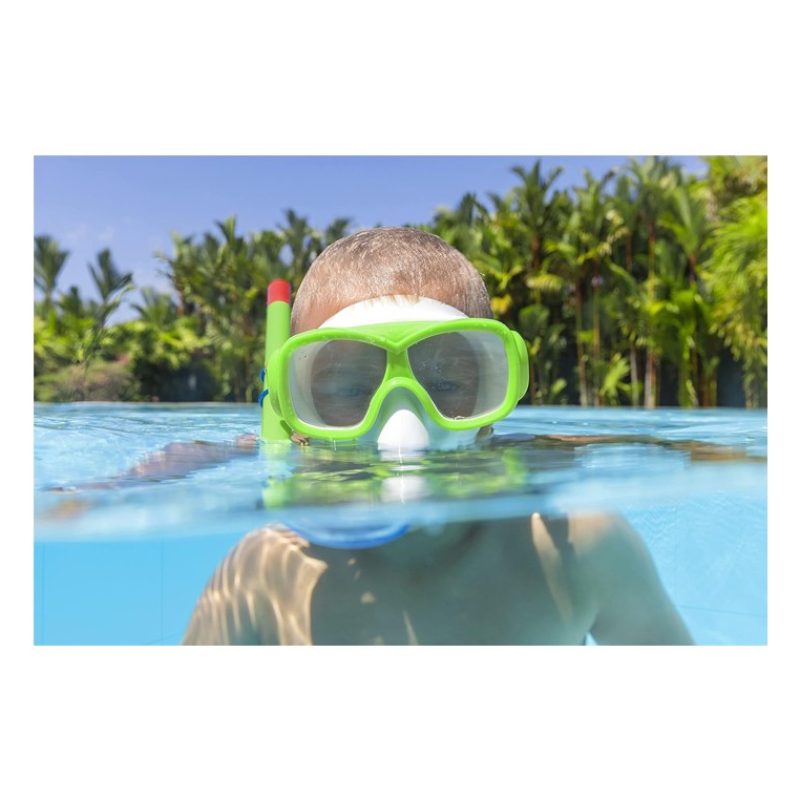 Bestway Set Maschera e Boccaglio da Sub Antiappannamento per Snorke...
