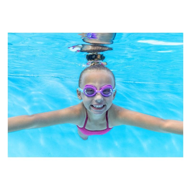 Bestway Occhiali occhialini piscina mare nuoto 2PZ bambina anti UV ...