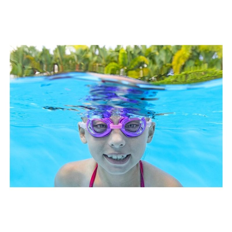 Bestway Occhiali occhialini piscina mare nuoto 2PZ bambina anti UV ...