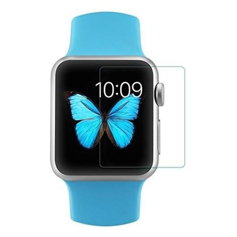Pellicola protettiva in vetro temperato anti bolle Screen Protector compatibile Apple Watch iWatch versione da 42mm