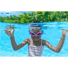 Occhiali occhialini piscina mare nuoto bambina anti UV Disney Minnie E Paperina