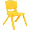 Due Esse Sedia Colorata per Bambini in Plastica 2 PEZZI Impilabile ...