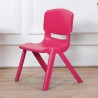 Due Esse Sedia Colorata per Bambini in Plastica 2 PEZZI Impilabile ...