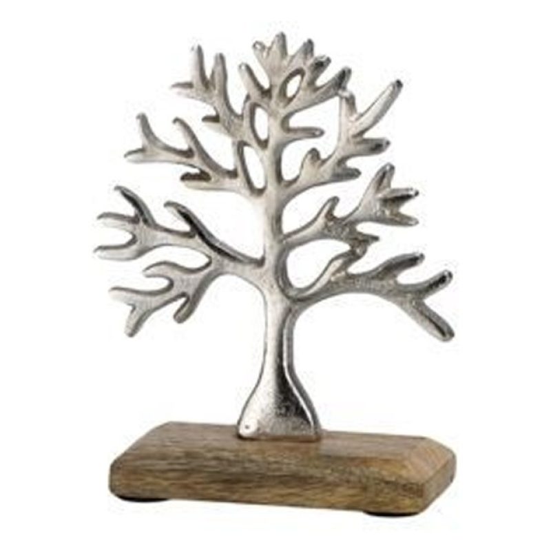 AD Trend Complemento d'arredo soprammobile albero della vita Metall...