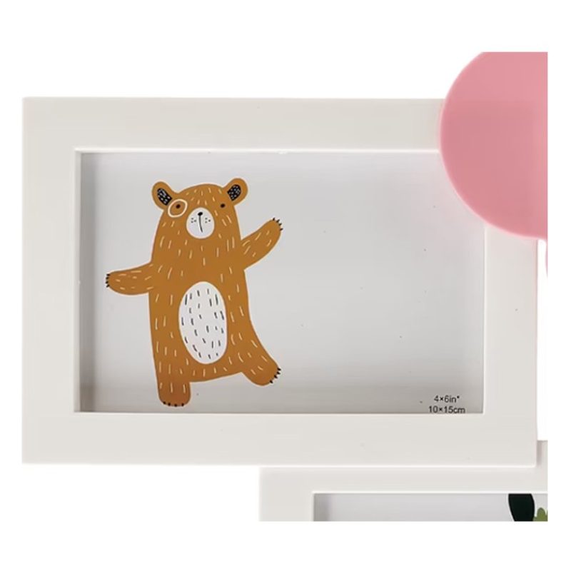 AD Trend Porta foto Cornice Multiplo 4 Posti family shabby chic Par...