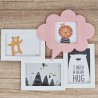 AD Trend Porta foto Cornice Multiplo 4 Posti family shabby chic Par...