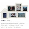 AD Trend Porta foto Cornice Multiplo 6 Posti family shabby chic Par...
