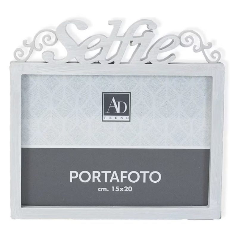 AD Trend Porta foto Cornice Multiplo family shabby chic 15x20 cm bi...