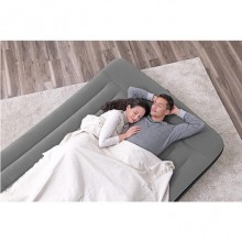Materasso Gonfiabile 203x152x30 Cm letto con pompa elettrica integrata Bestway