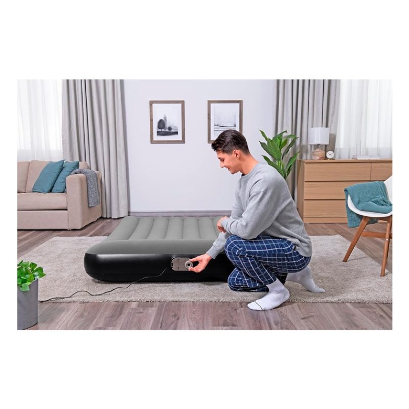 Bestway Materasso Gonfiabile 191x137x30 Cm letto con pompa elettric...