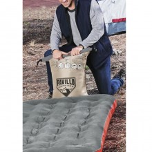 Letto Materassino Materasso Gonfiabile Matrimoniale Campeggio 203x152x22cm mare