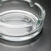 6x Posacenere In Vetro Da Esterno Casa Ufficio Camera Fumatori Ristorante Bar