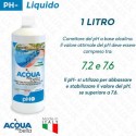 Riduttore PH meno correttore abbattitore di Ph liquido per acqua piscina 1lt