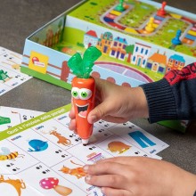 Lisciani Giochi Carotina Penna Parlante 1000 Domande bimbi 3/6 anni educativo