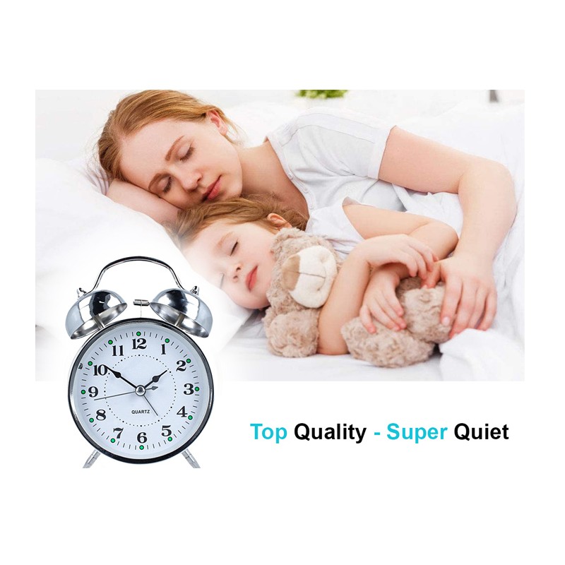 SVEGLIA ELETTRICA SILENZIOSO meccanismo orologio lancetta legno movimento EUR 5,94 - IT