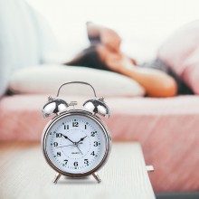 Orologio Da Tavolo Sveglia Meccanica Doppia Campana Retrò movimento silenzioso