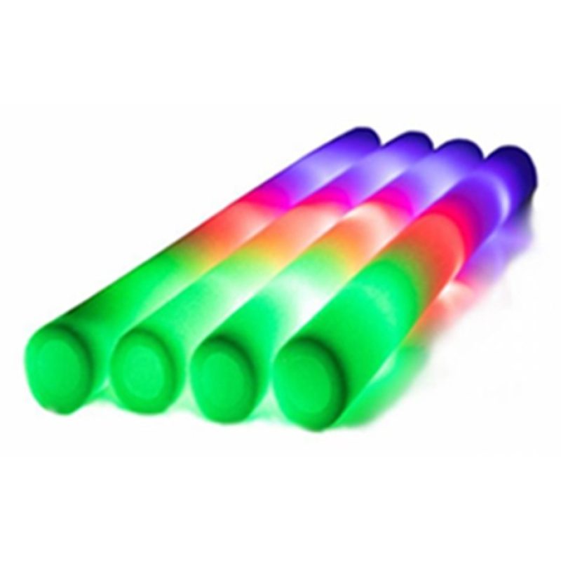 10 Bastone luminoso a LED per feste accessori discoteca in schiuma ...