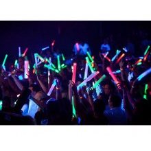 10 Bastone luminoso a LED per feste accessori discoteca in schiuma ...