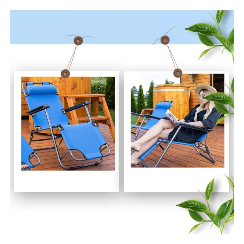 Hongu Sedia sdraio per spiaggia giardino mare pieghevole lettino pr...