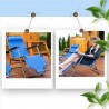 Hongu Sedia sdraio per spiaggia giardino mare pieghevole lettino pr...