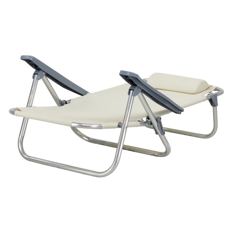 Hongu Sedia sdraio per spiaggia giardino pieghevole multiposizione ...