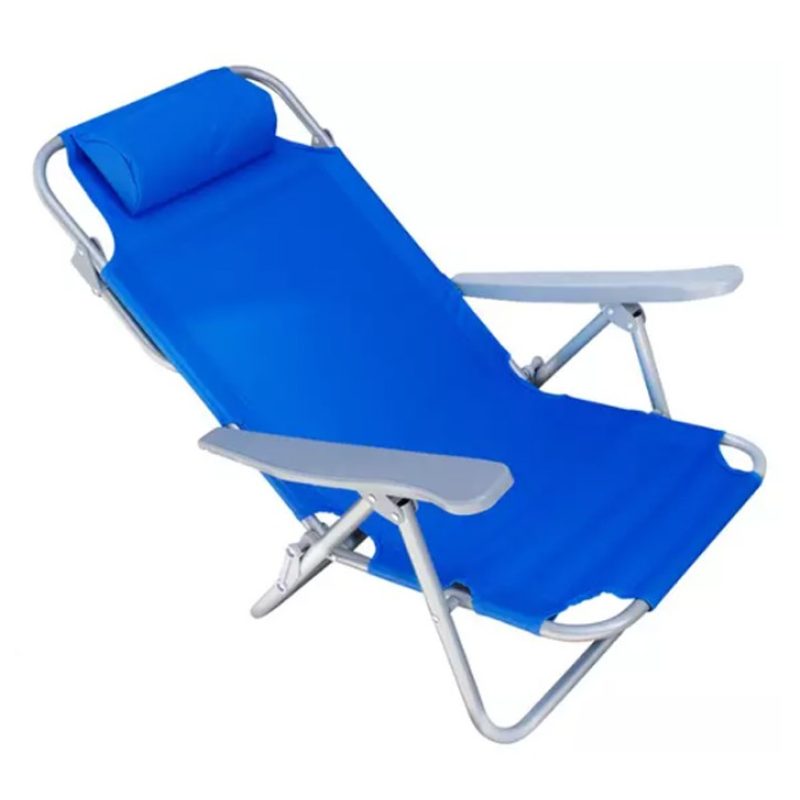 Hongu Sedia sdraio per spiaggia giardino pieghevole multiposizione ...
