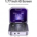 Mini telefono cellulare flip i16PRO Tastiera GSM 1.77" DUAL SIM Pieghevole 2G