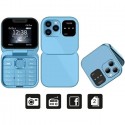Mini telefono cellulare flip i16PRO Tastiera GSM 1.77" DUAL SIM Pieghevole 2G