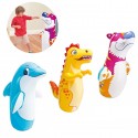 Sempreinpiedi Personaggio Gonfiabile 3D Bambini INTEX Gioco da Spiaggia animali