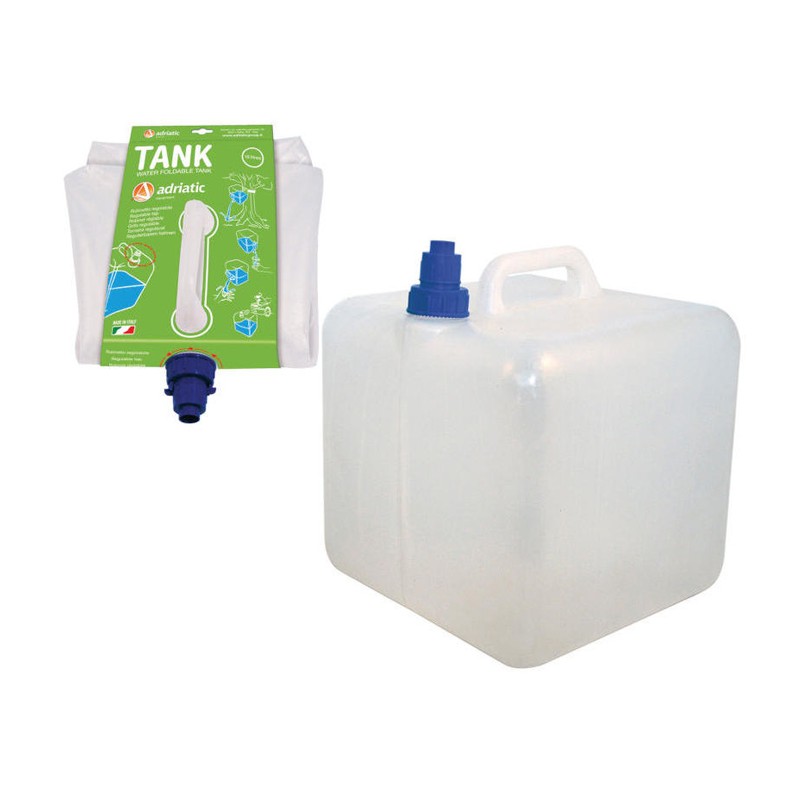 Tanica Campeggio Pieghevole 18LT Acqua Liquidi Richiudibile Con Rubinetto idea
